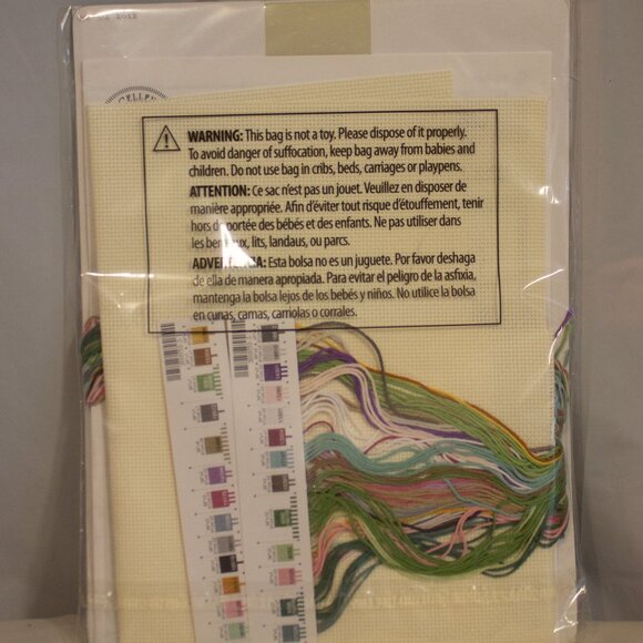 Dimensions "Wildflower Trio" Counted Cross Stitch Kit New in Package - Picture 4 of 4